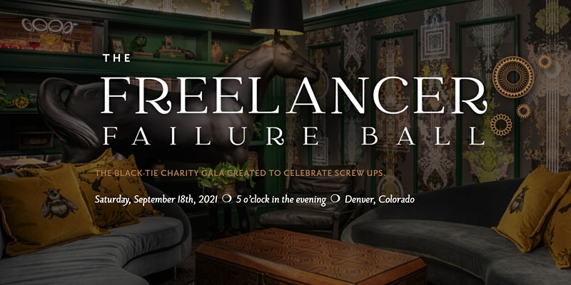 Event banner - The Freelancer Failure Ball